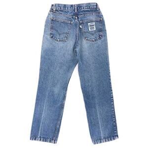 80s Levis Two Horse white patch jeans 1980s vintage
